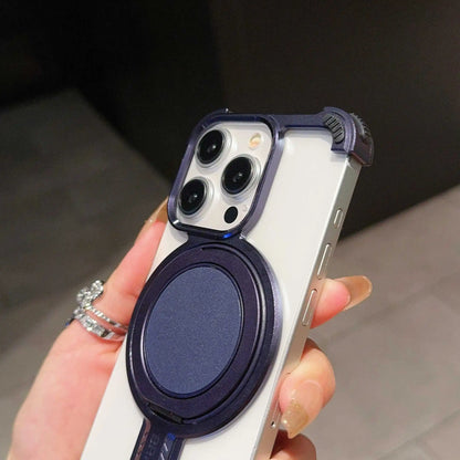 GeoFrame Ultra Case – Eleganter Metallrahmen mit Ständer für iPhone