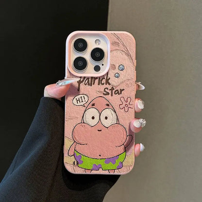 Niedliche Handyhülle „SpongeBob &amp; Patrick Star – Fashion Edition“